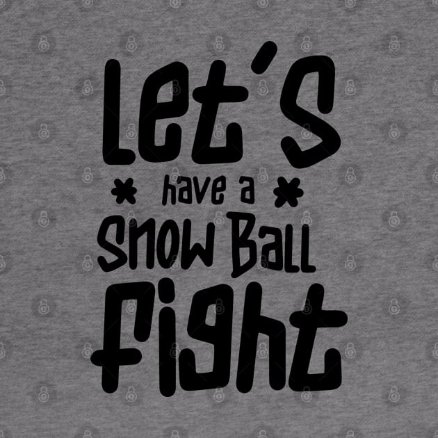 Winter Game Player Snowball Snowballs Fight Throw by dr3shirts